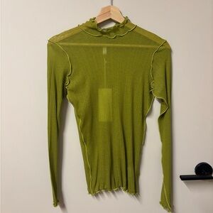 Eliza Faulkner Jane Blouse Green